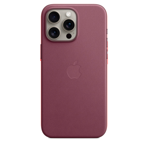 Чехол iPhone 15 Pro Max FineWoven Case MagSafe Mulberry